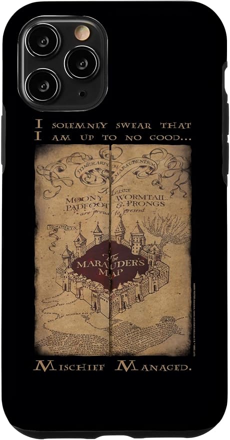 iPhone 11 Pro Harry Potter Marauder's Map Words Case by HarryPotter