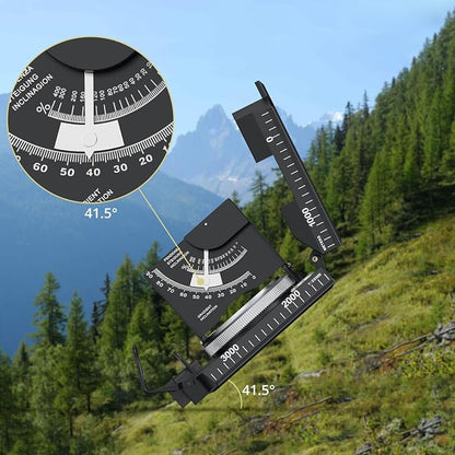 Anbte Compass Hiking Survival, IP65 Waterproof Metal Compass - Image 6