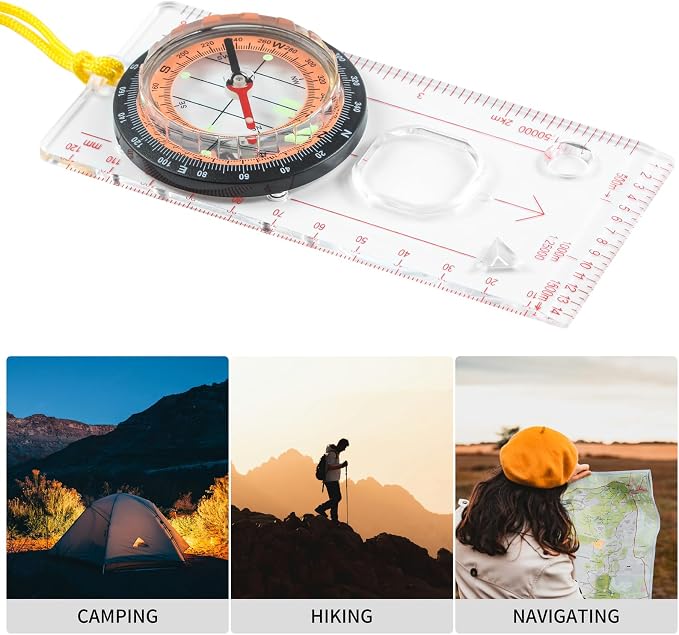 Eyeskey Multifunctional Military Sighting Navigation Compass - Image 7