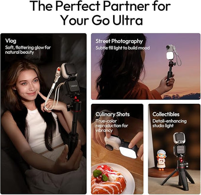 Ulanzi IN07 Mini Magnetic LED Vlogging Light - Image 2