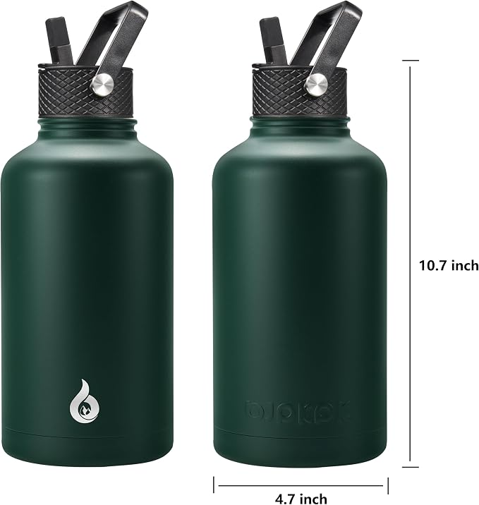 BJPKPK Half Gallon Insulated Water Bottles - Image 2