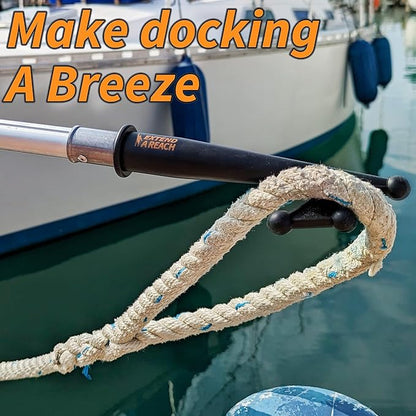 Boat Hook for Docking with Telescoping Extension Pole // Durable, Lightweight - Image 3