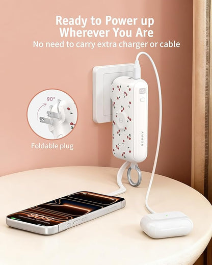 RORRY Flow Portable Charger, 10000mAh 40W Fast Charging Power Bank - Image 6