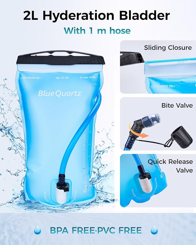 Blue Quartz Hydration Backpack - Image 6