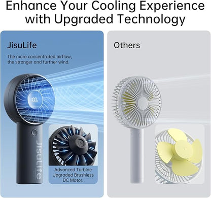 JISULIFE Handheld Portable Fan - Image 2