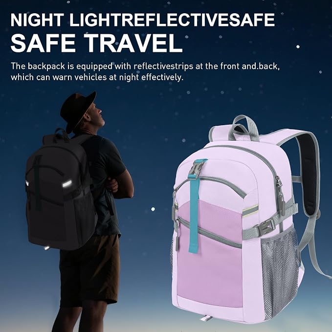 Small Hiking Backpack, 20L Lightweight Travel Daypack, Traveling and Outdoor - Image 6
