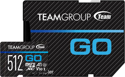 TEAMGROUP GO Card 512GB MicroSDXC UHS-I U3 V30 4K - Image 7