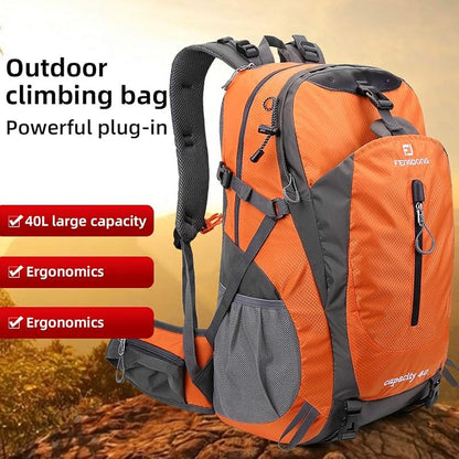 FENGDONG 40L Waterproof Lightweight Outdoor Daypack Hiking, Travel Backpack - Image 3