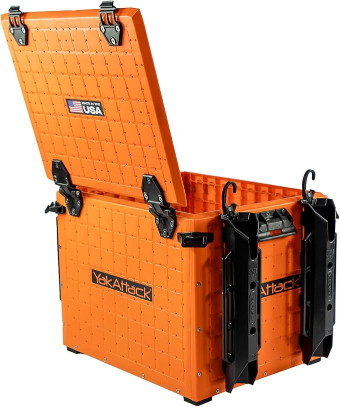 YakAttack BlackPak Pro 13" x 16" Kayak Fishing Crate - Image 4