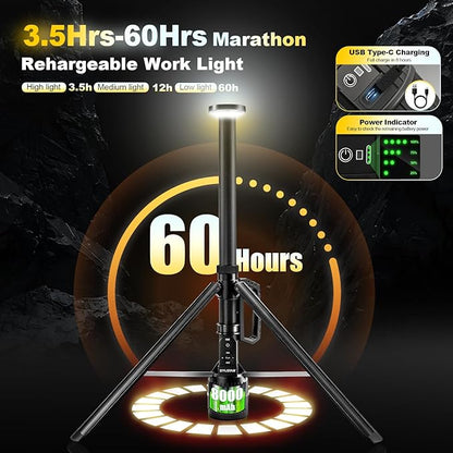 SYLSTAR 360° Rechargeable Work Light - Image 6