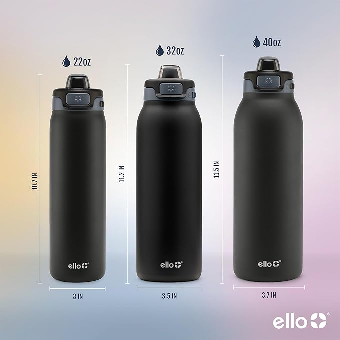 Ello Pop & Fill 32oz Stainless Steel Water Bottle - Image 6