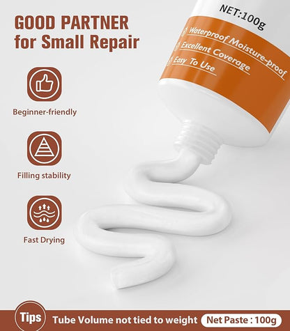 Drywall Repair Kit, Wall Patch Repair Kit, 2 Pack Wall Patching Agent, Simple - Image 2