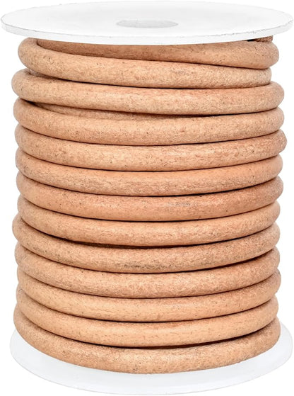 GENIQUE Real/Genuine Round Leather String Cord - Image 3