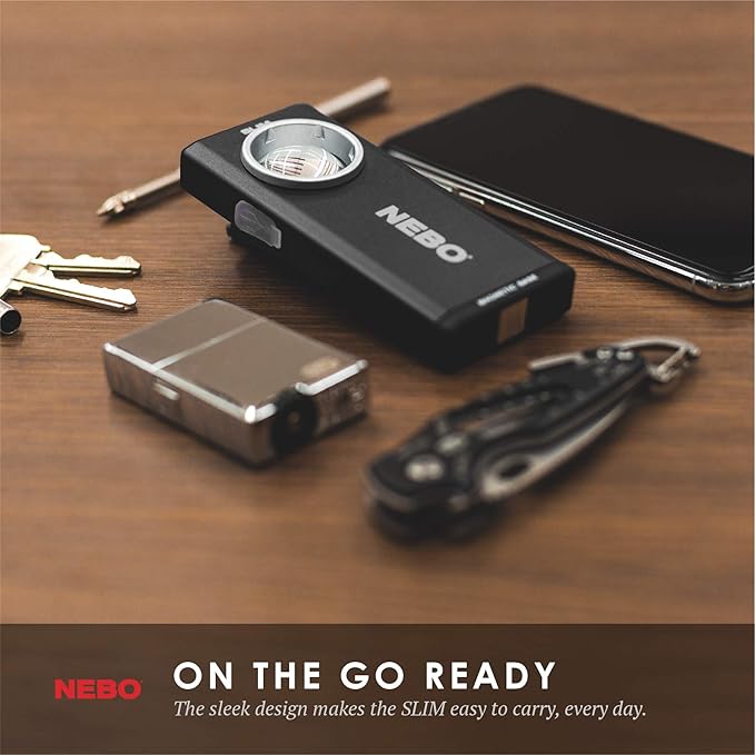 NEBO SLIM Pocket Flashlight | 500 Lumens, Rechargeable Mini EDC Work Light - Image 6