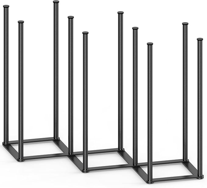 Foldable Baby Bottle Drying Rack-10 Poles Water Bottle Organizer by PLUVON