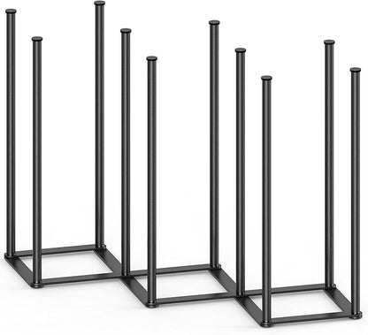 Foldable Baby Bottle Drying Rack-10 Poles Water Bottle Organizer by PLUVON