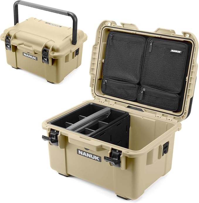 NANUK Trail 35 – 38.8 L Waterproof Gear Case – Modular Cargo Case by NANUK