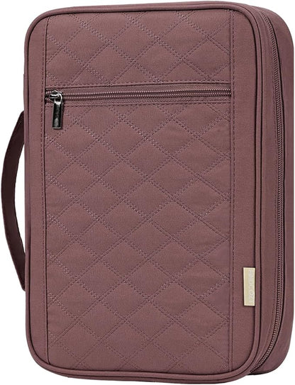 FINDCOZY Bible Cover for Women, Durable Carrying Book Case Church Bag for by FINDCOZY