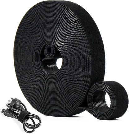 OneLeaf Fastening Cable Management Roll, 43ft x 3/4inch Cut to Length Straps by OneLeaf