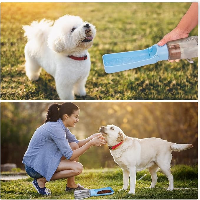 Portable Dog Water Bottle, Foldable Dog Water Bottle Leak Proof Dispenser - Image 7