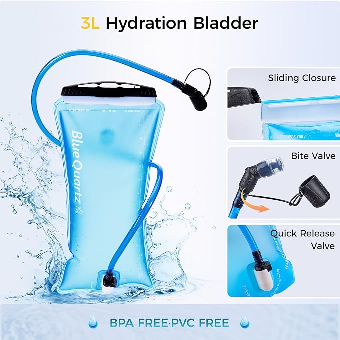 Blue Quartz Hydration Backpack - Image 4
