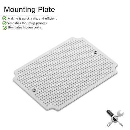 QILIPSU Outdoor Junction Box IP67 Waterproof Project Box ABS Plastic - Image 2