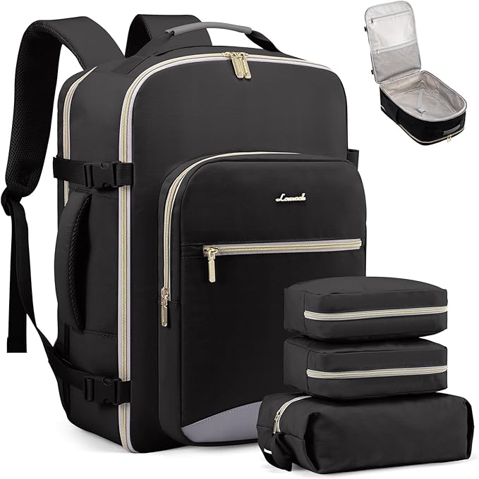 LOVEVOOK Travel Backpack for Women & Men 40L, Airline Approved Carry On - Image 8