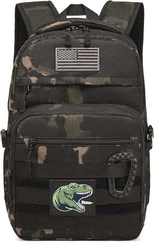Kids Tactical Backpack Army Molle Bookbag Military Boys Backpack by SunForMorning