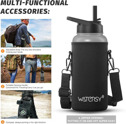 32oz Insulated Water Bottle, BPA Free&Leak Proof, Stainless Steel Water Flask - Image 6