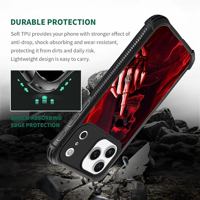 for iPhone 17 Pro Max Case, for MagSafe Graphic Design for Girl Boy Soft - Image 6