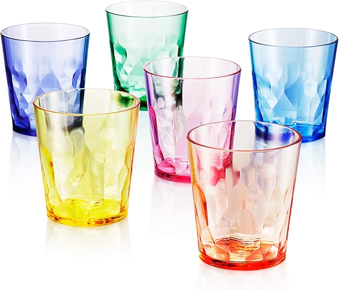 SCANDINOVIA - 13oz Unbreakable Premium Drinking Glasses Set of 6 - Made in - Image 2