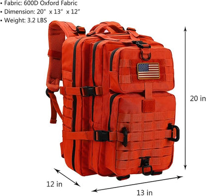 Hannibal Tactical MOLLE Assault Backpack, Tactical Backpack Military Army - Image 2