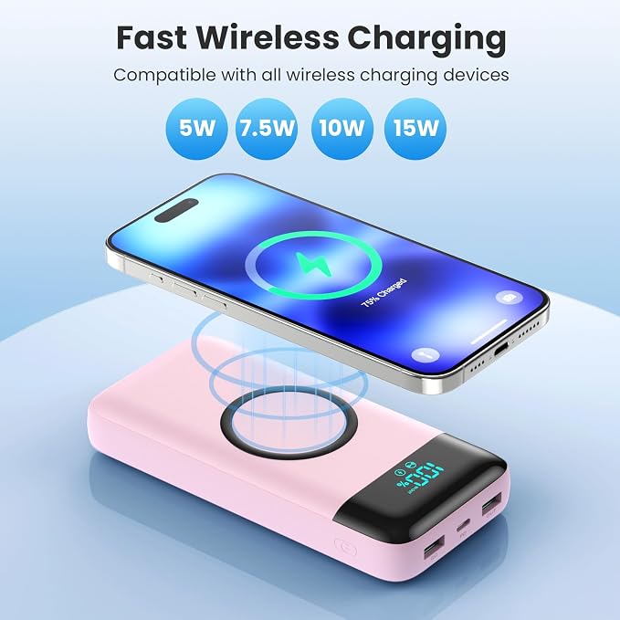 YHO Wireless Portable Charger 40800mAh - Image 2