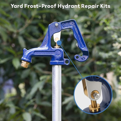 MEASUREMAN Yard Hydrant Repair Kit, Frost Proof Outdoor Faucet Replacement Parts - Image 4