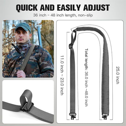 VVAAGG Two-Point Paracord Rifle Sling - Image 5