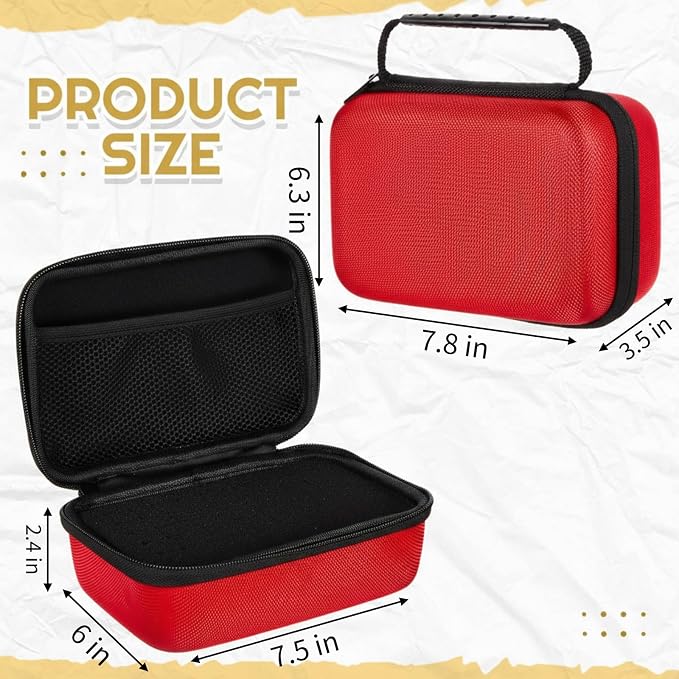 Relaxweex EVA Hard Case with Customizable Foam 7.8 x 6.3 x 3.5 Inch Protective - Image 2