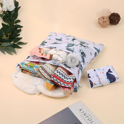 Wet Dry Bags 2-Pack with Cute Dolphin Print - Image 5