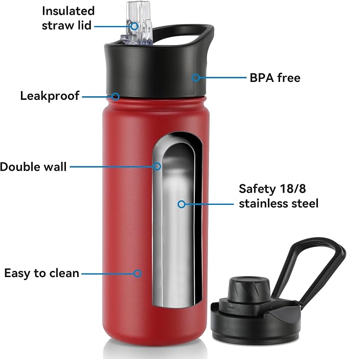 16 oz Insulated Water Bottle - Image 2