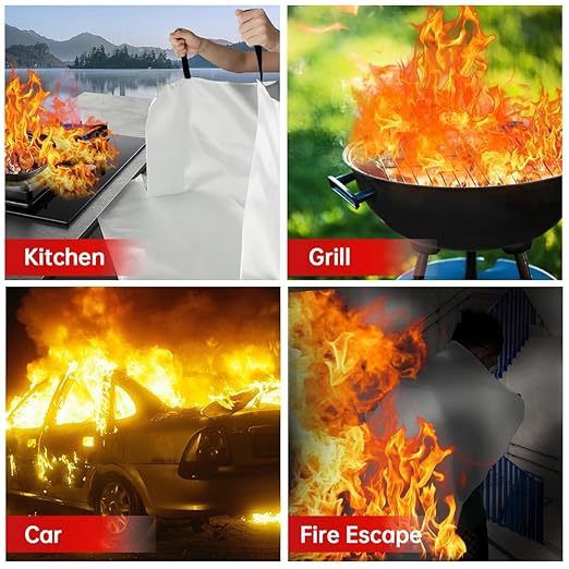 Fire Blanket - Thick Fire Blanket Fire Suppression Blanket - Fire Blankets - Image 6