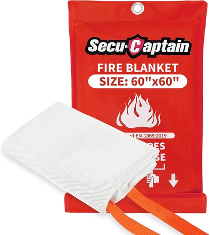 SecuCaptain Emergency Fire Blanket by SecuCaptain