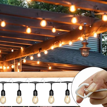 15 Pcs White Eye Hooks Screw Heavy Duty, Ceiling Hooks - Image 4