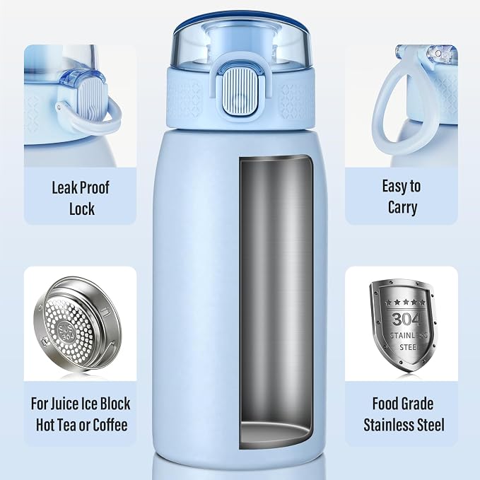 Insulated Water Bottle 12 oz - Image 4