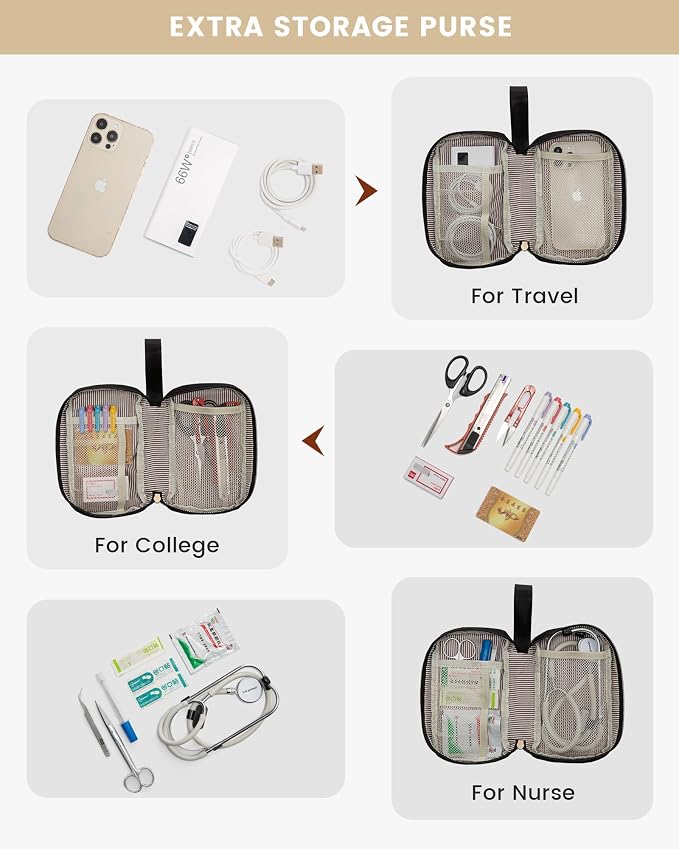 LOVEVOOK Laptop Backpack for Women, 15.6 Inch Work Laptop Bag - Image 7