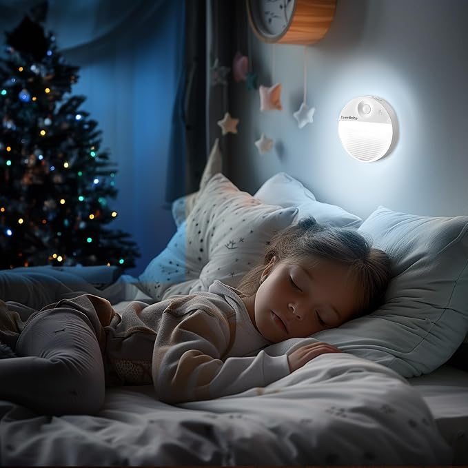 EverBrite Rechargeable Round Motion Sensor LED Night Light, Motion Activated - Image 7