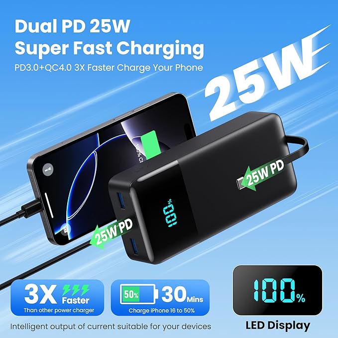 Portable Charger 50800mAh Power Bank - Image 3