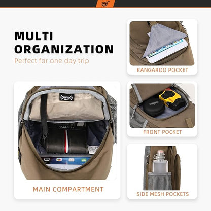 SKYSPER Sling Bag RFID Crossbody Sling Backpack Cross Body Shoulder Bag Travel - Image 2
