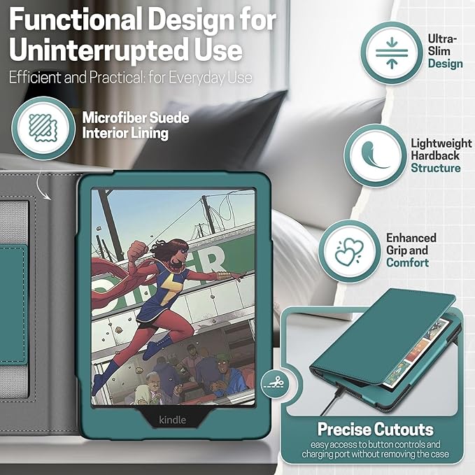 TNP Stand Case for Kindle Paperwhite 12th Generation 2024 / Kindle Colorsoft - Image 9
