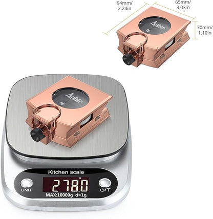 Anbte Compass Hiking Survival, IP65 Waterproof Metal Compass - Image 8