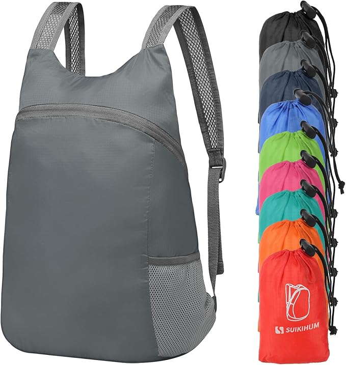 20L Ultra Hiking-Daypack Lightweight Foldable Travel Packable Backpack by SUIKIHUM