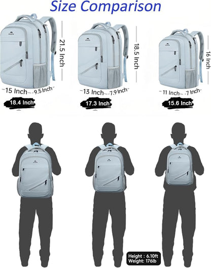 MATEIN Laptop Backpack 17 Inch, Womens Large Work Commute Backpack - Image 8